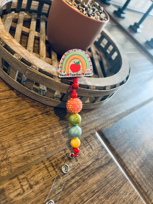 Rainbow Badge Reel