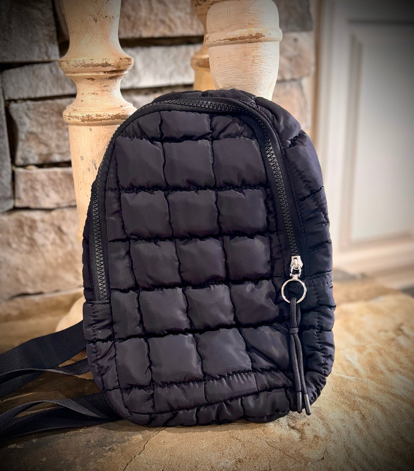 Backpack style sling bag