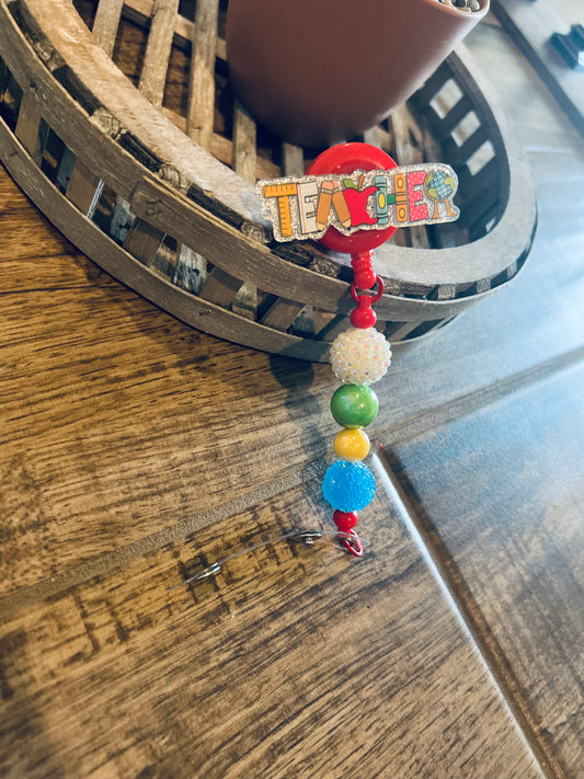 Teacher Badge Reel