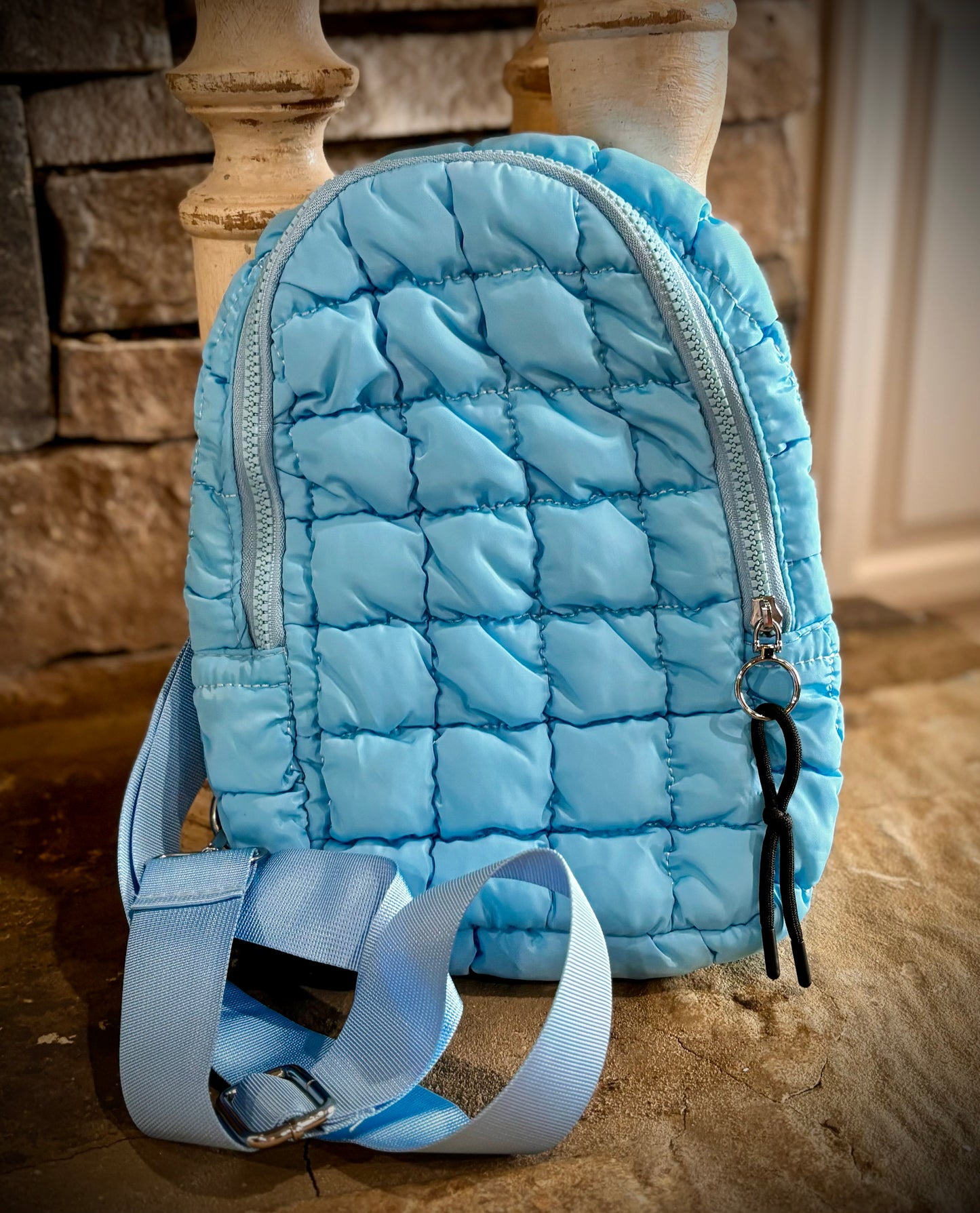 Backpack style sling bag