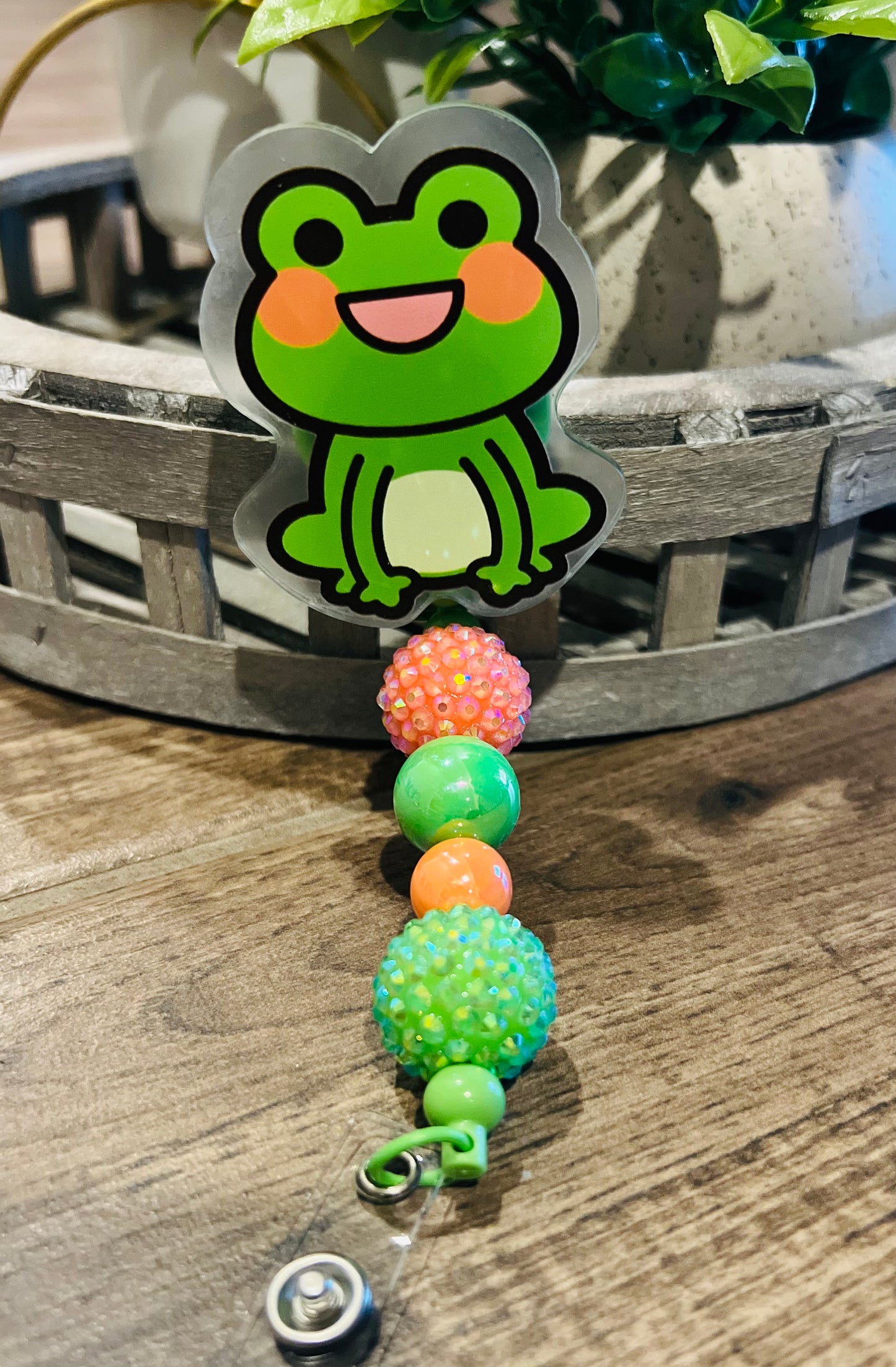 “Frog” Badge Reel