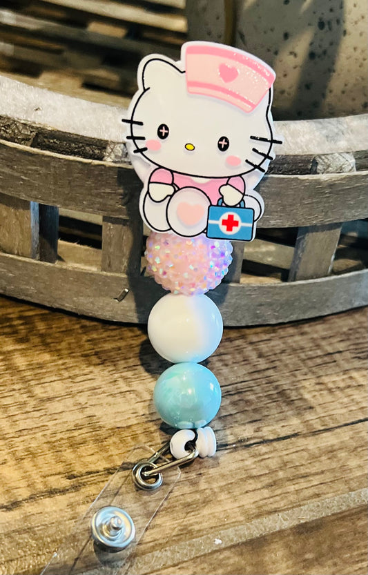 “H Kitty” Badge Reel